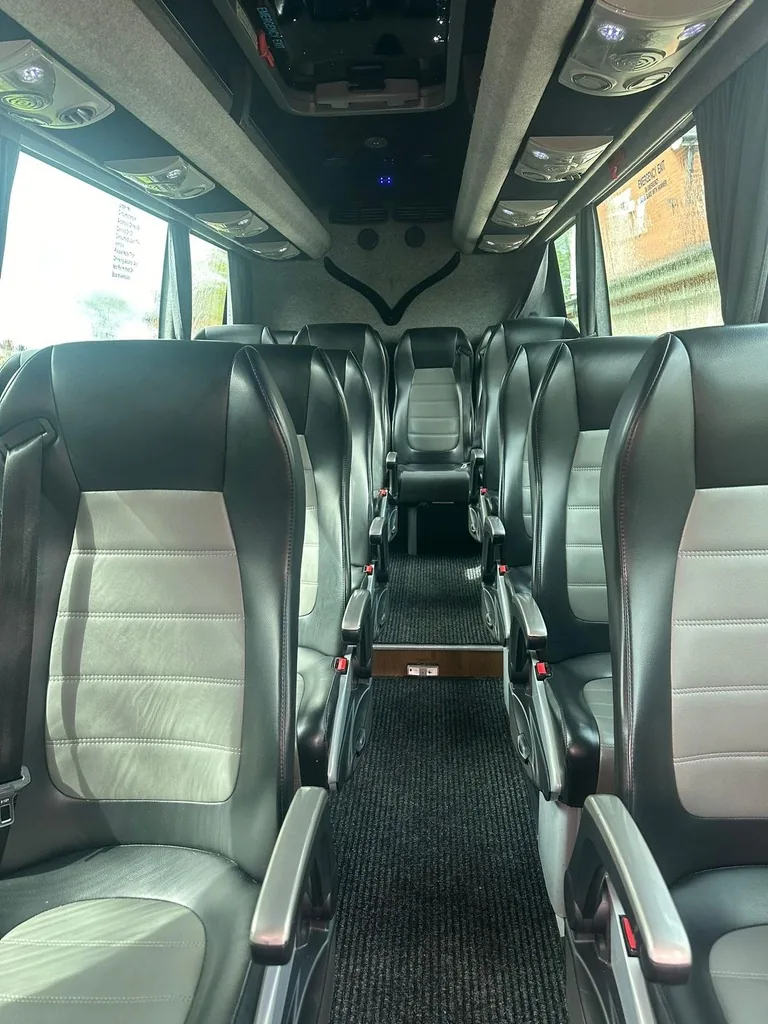 16 Seater Minibus interior