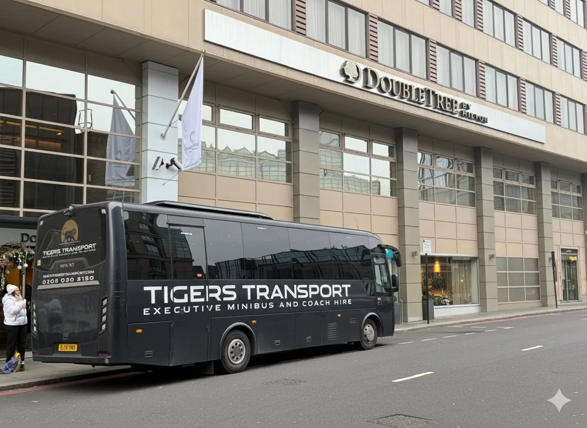 8-9 Seater Coach London — Tigers Transport