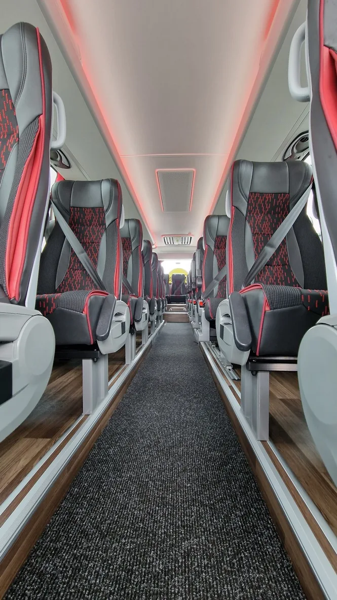 37 Seater Coach interior